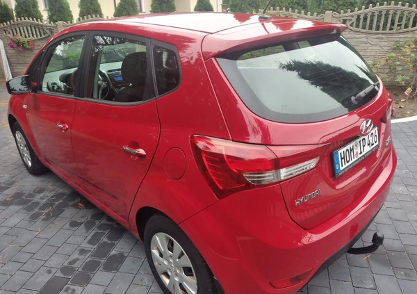 Hyundai ix20 cena 30900 przebieg: 160000, rok produkcji 2014 z Czyżew małe 466